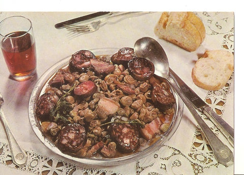 Postal 031376 : Cocina Española. Habas a la Catalana