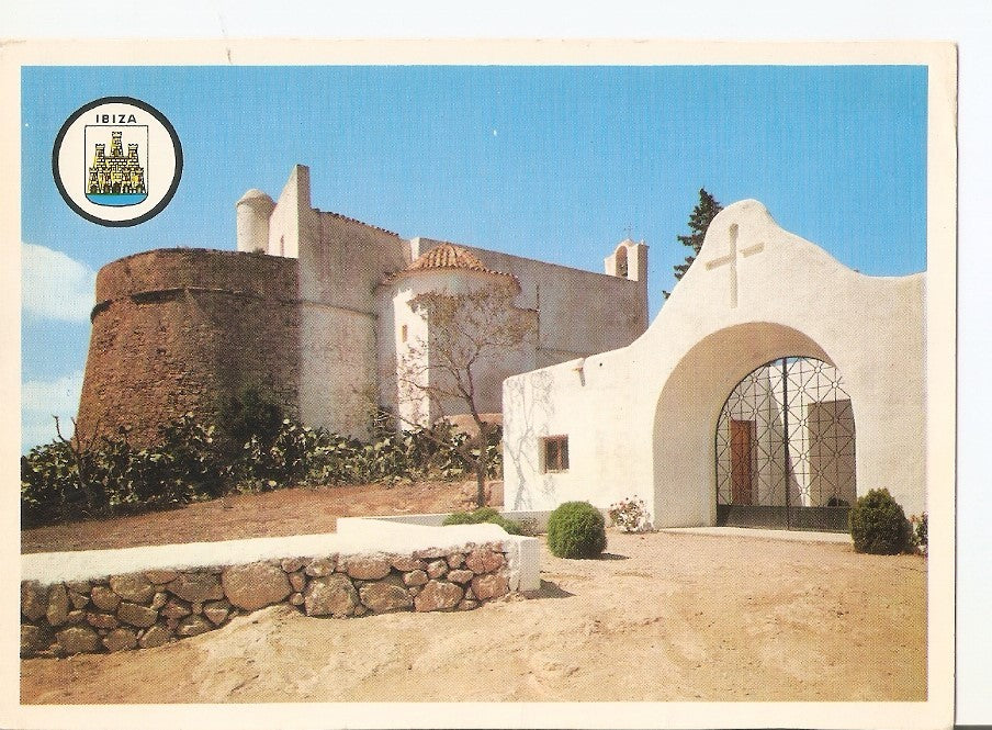 Postal 031378 : Ibiza. Santa Eulalia. Iglesia castillo