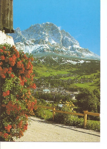 Postal 031389 : Dolomiti - Cortina dAmpezzo verso il Monte Cristallo
