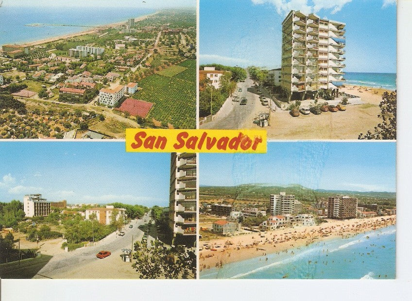 Postal 031472 : Costa Dorada - Tarragona. Vendrell-San Salvador. Playa