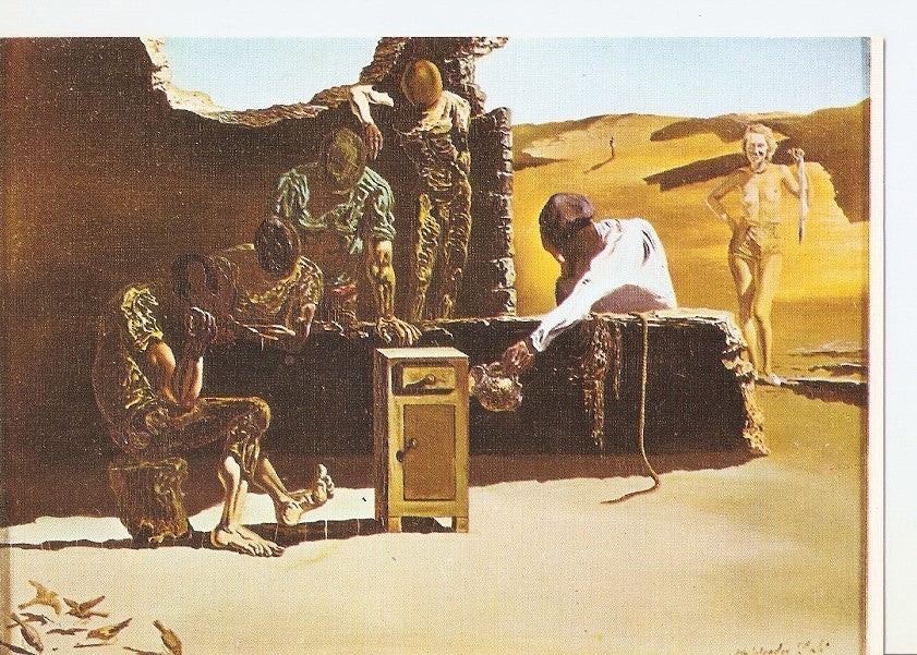 Postal 031473 : Teatro-museo Dali Gigueras. Cardenal Cardenal!