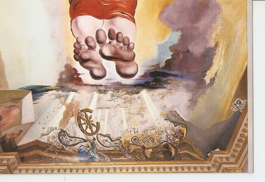 Postal 031474 : Detalle lateral del techo del Salon Noble
