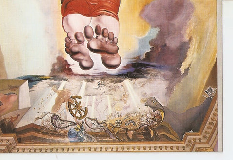 Postal 031474 : Detalle lateral del techo del Salon Noble