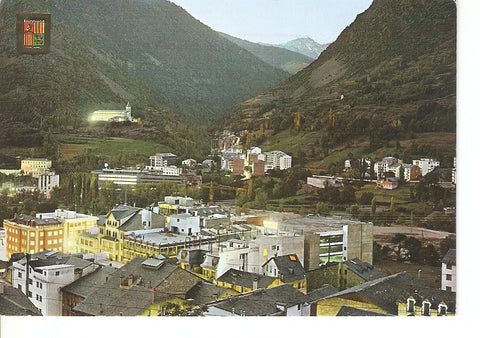 Postal 031507 : Valls dAndorra. Les Escaldes
