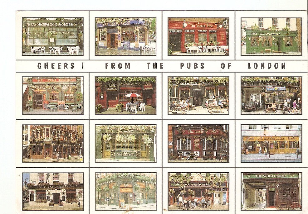 Postal 031523 : Cheers! From the pubs of London