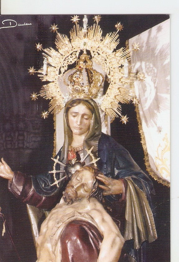 Postal 031528 : Agrupacion Santisima Virgen de la Piedad (Marrajos) Semana Santa - Cartagena