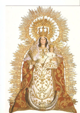 Postal 031542 : Ntra. Sra. De los Remedios Coronada Patrona de Olvera y Comarca