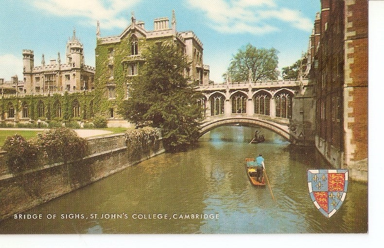 Postal 031552 : Bridge of Sights St. Johns College Cambridge