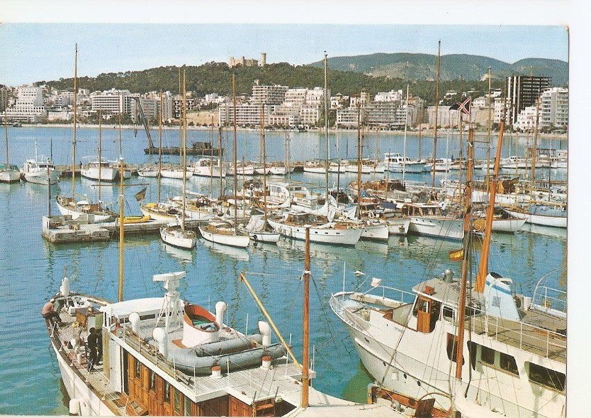 Postal 031572 : Mallorca. Palma. Bahia desde el Nautico