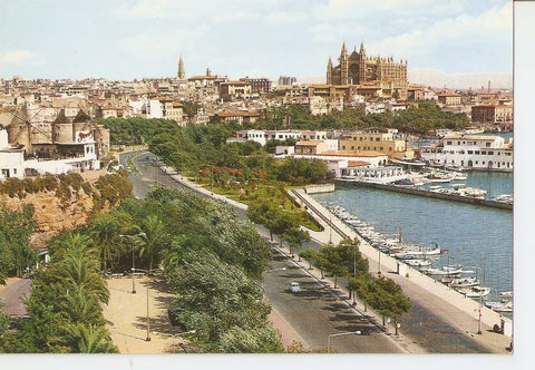 Postal 031576 : Mallorca Palma. Vista desde el Paseo Maritimo
