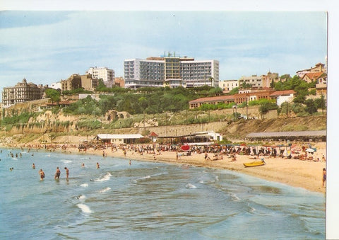 Postal 031578 : Playa del Milagro y Hotel Imperial Tarraco. Tarragona. Costa Dorada