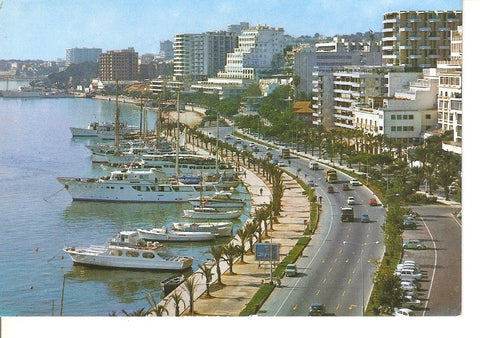 Postal 031580 : Palma. Mallorca. Detalle del Paseo Maritimo