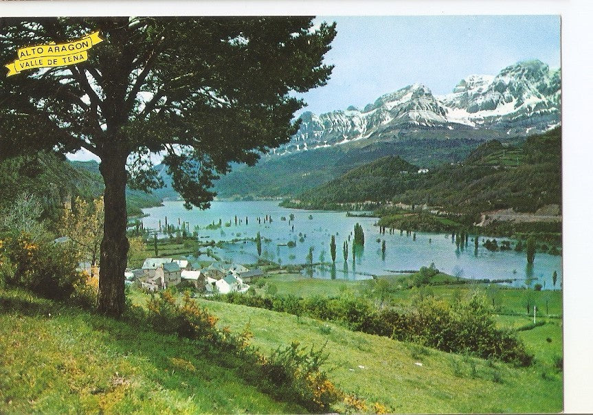 Postal 031590 : Alto Aragon  - Huesca. Valle de Tena - Embalse