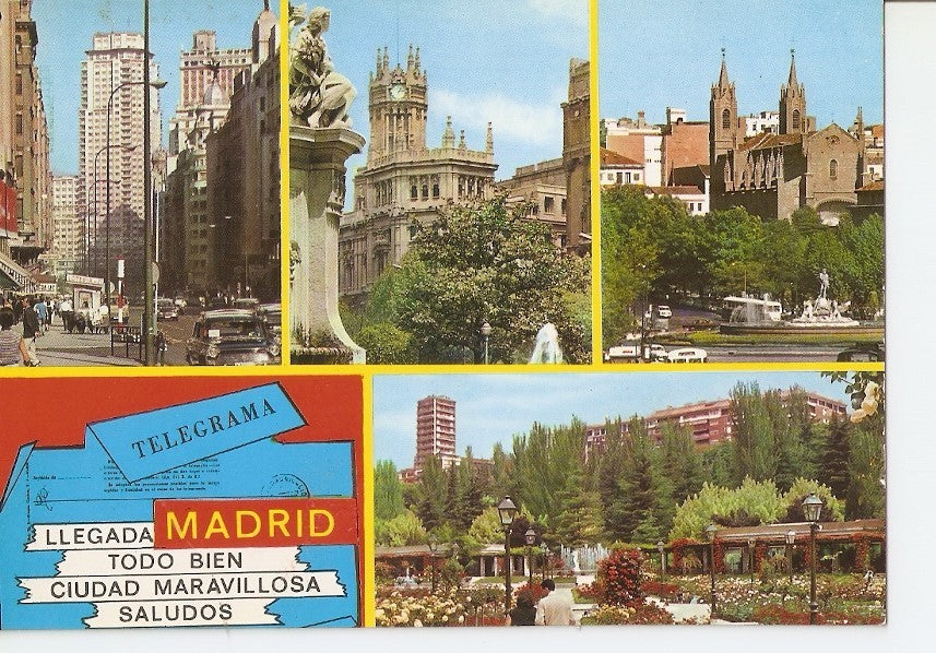 Postal 031597 : Recuerdo de Madrid