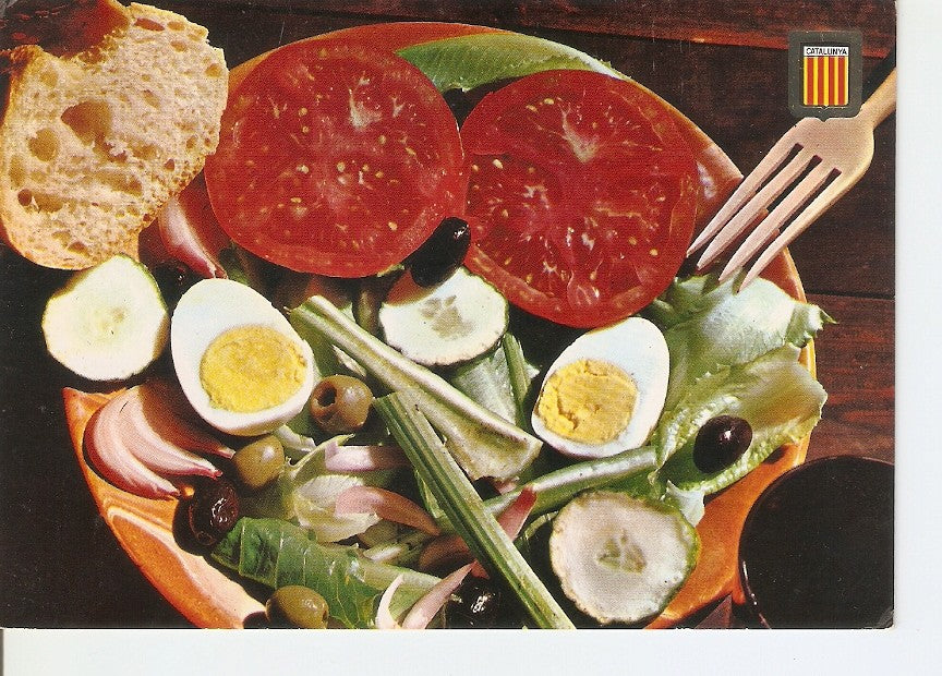 Postal 031601 : Platos tipicos. Amanida variada