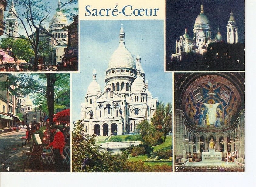 Postal 031604 : 75 - Paris Basilique du Sacre-Coeur