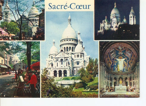 Postal 031604 : 75 - Paris Basilique du Sacre-Coeur