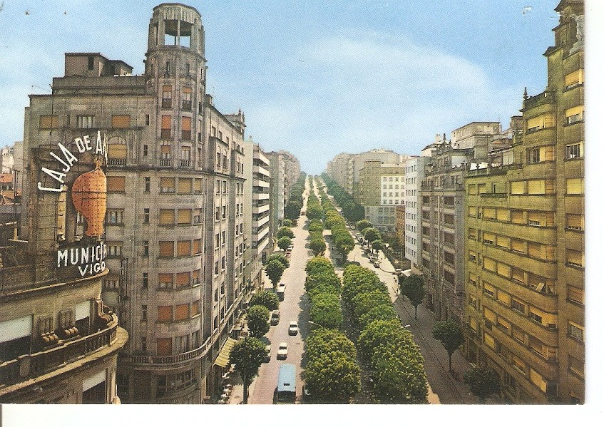 Postal 031607 : Vigo. Gran Via