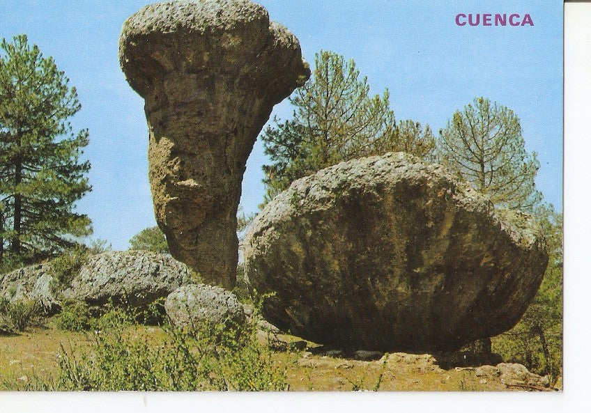 Postal 031612 : Cuenca. Ciudad Encantada. Rolmo Alto