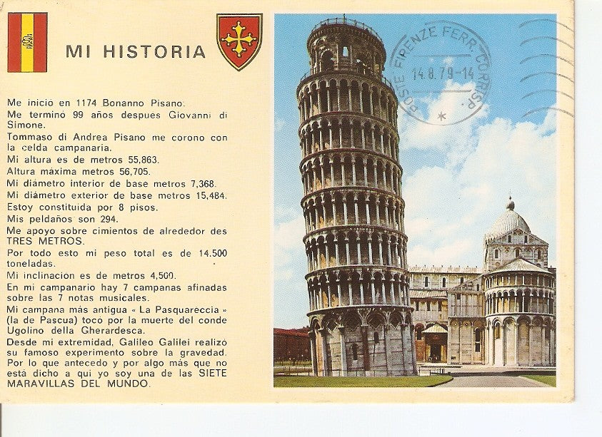 Postal 031619 : Torre de Pisa