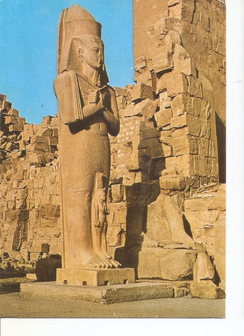 Postal 031623 : Luxor Statue of Phrao Pinutem and his wife