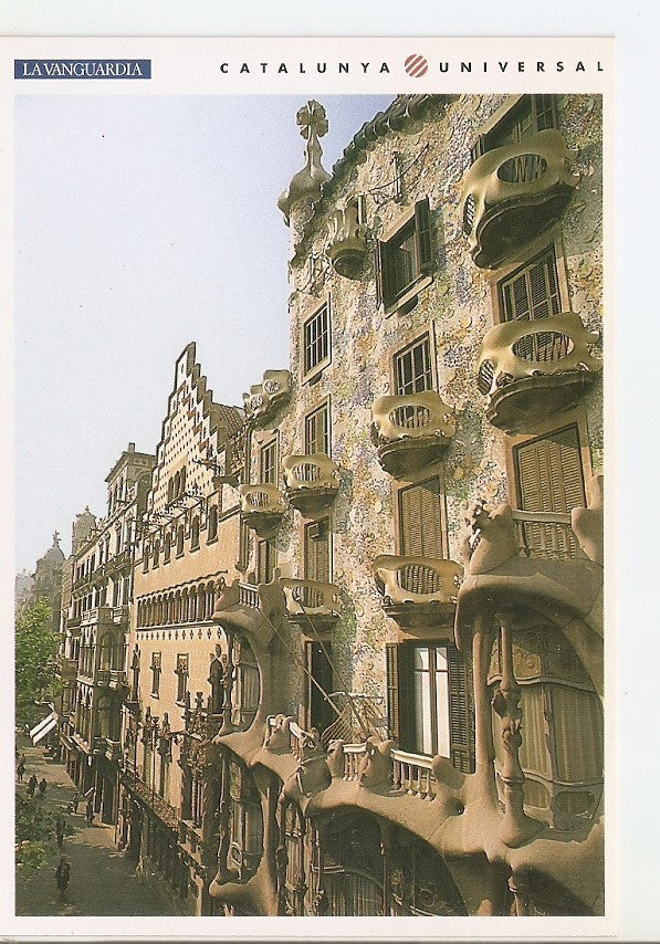 Postal 031660 : Barcelona eixample. Edificios de la manzana de la discordia