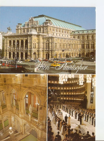 Postal 031666 : Vienna (Austria). The Opera-House
