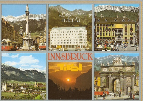 Postal 031673 : Hotel Rossi in der Au Innsbruck