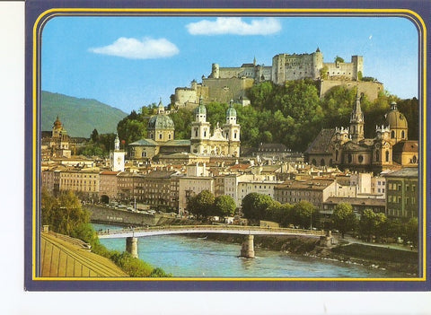 Postal 031682 : Festpielstadt Salzburg The Festival city of Salzburg