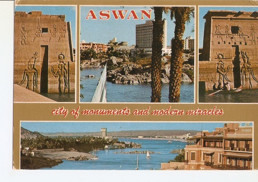 Postal 031697 : Aswan. City of monuments and modern miracles