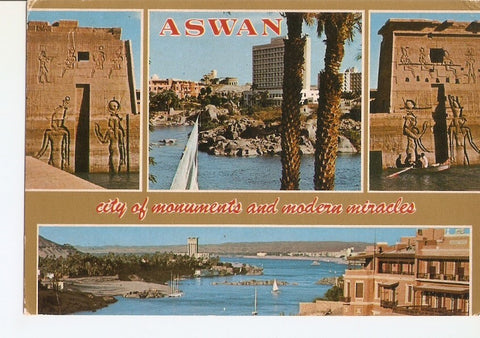 Postal 031697 : Aswan. City of monuments and modern miracles
