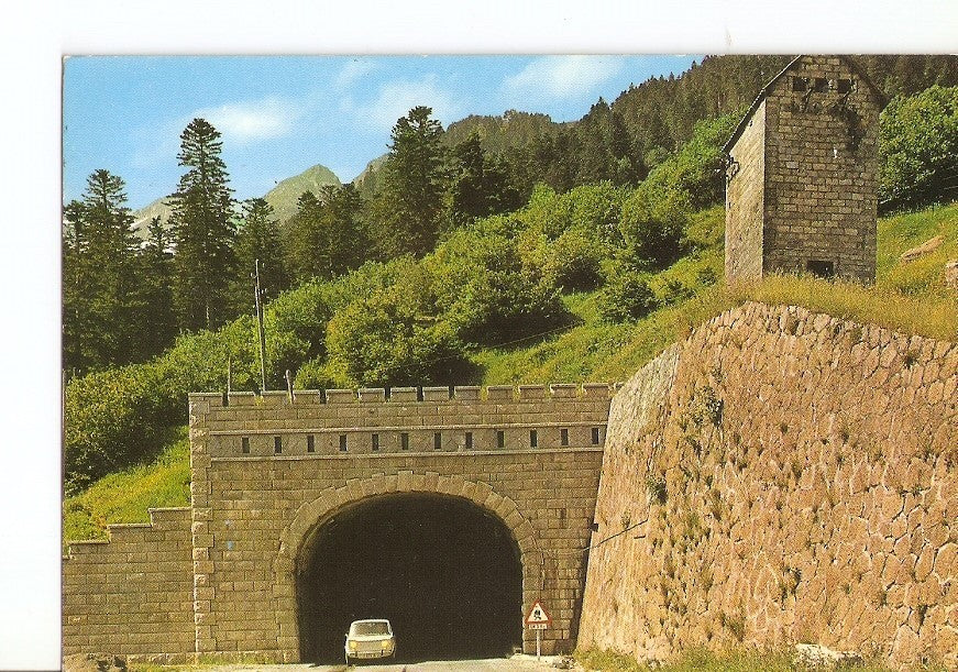 Postal 031710 : Pirineos de Lerida. El Valle de Aran. Boca Norte del Tunel de Viella