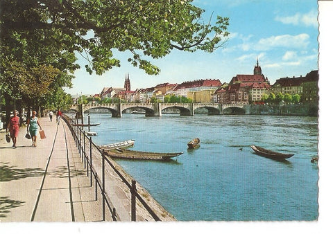Postal 031202 : Basel Pont du milieu et cathedrale