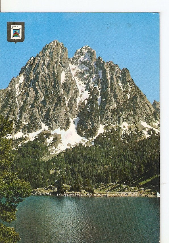 Postal 031731 : Pirineu Catala (Lleida) Regio dEspot. Lago de San Mauricio y Els Encants