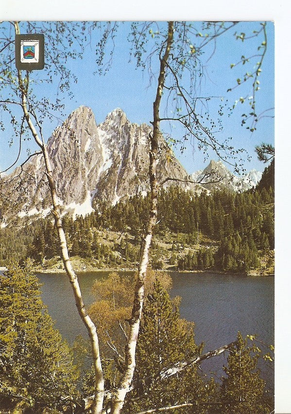 Postal 031732 : Pirineu Catala (Lleida). Regio dEspot. Lago de San Mauricio y Els Encants