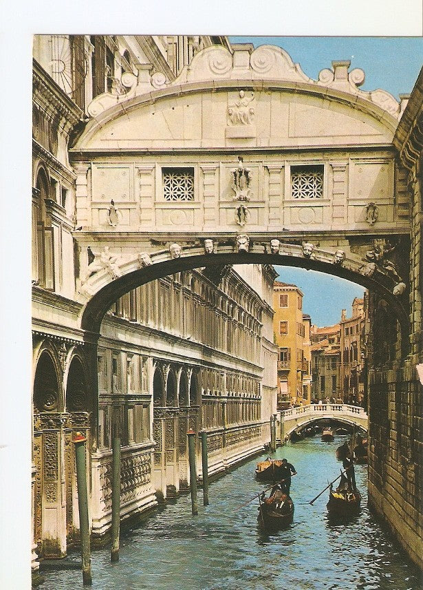 Postal 031751 : Venice. The Bridge of Sights
