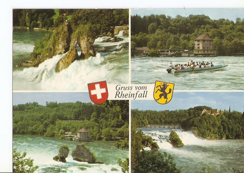 Postal 031782 : Orientierung uber den Rheinfall