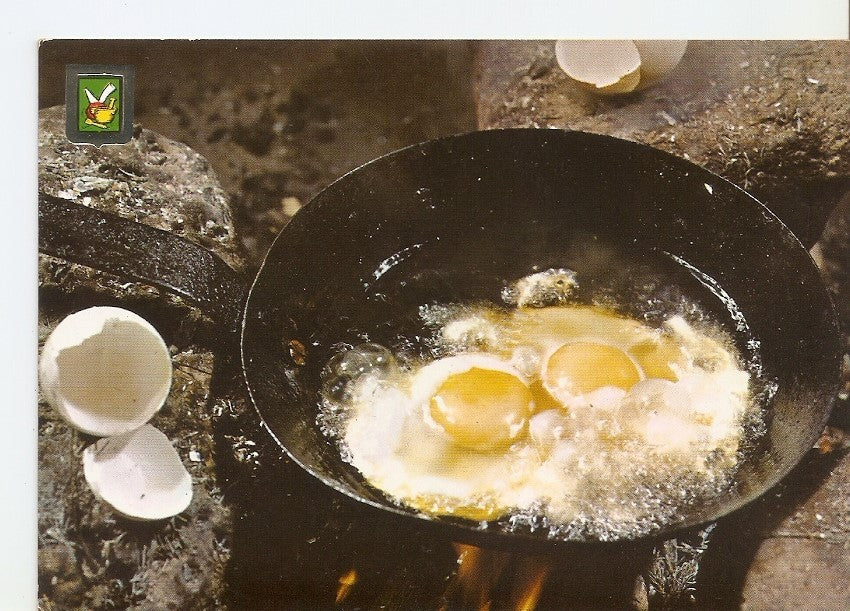 Postal 031789 : Platos tipicos. Huevos fritos