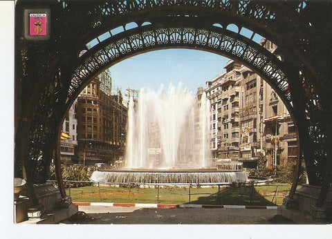 Postal 031793 : Valencia. Plaza del Caudillo en Fallas