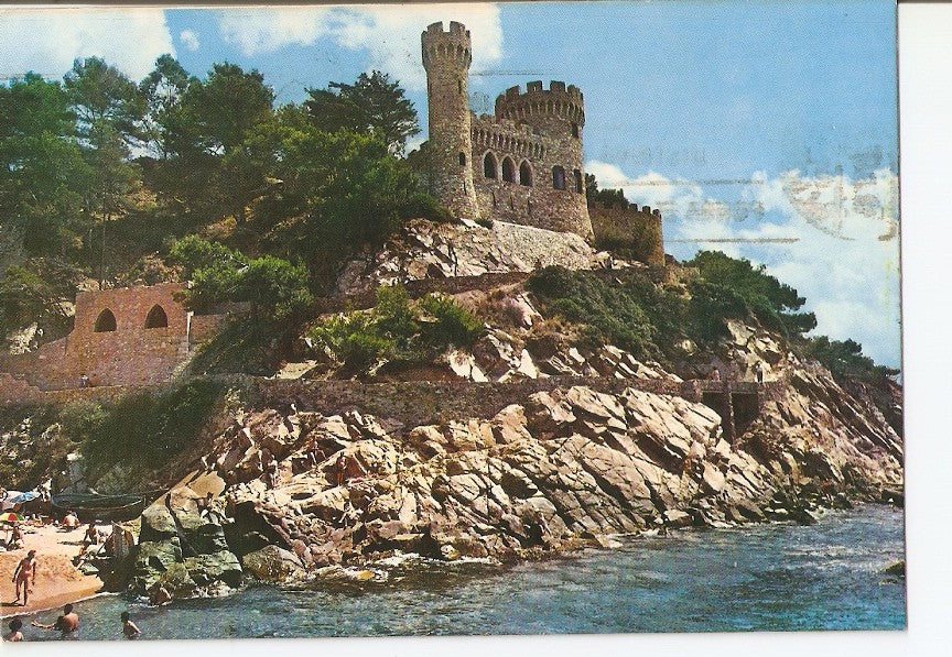 Postal 031821 : Lloret de Mar (Costa Brava) - Castillo Sa Caleta