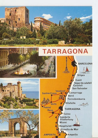 Postal 031825 : Costa Dorada Tarragona. Diversos aspectos de la Ciudad