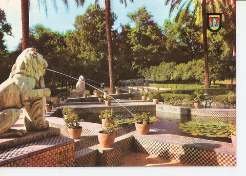 Postal 031836 : Sevilla. Parque de Maria Luisa: Fuente de los Leones