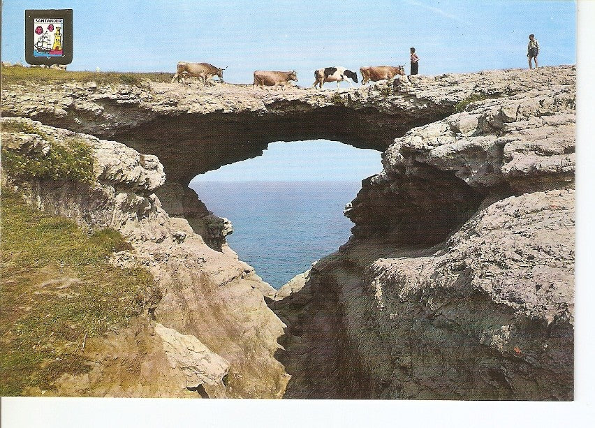 Postal 031837 : Santander. Puente del Diablo