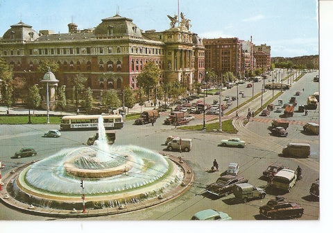 Postal 031842 : Madrid. Glorieta del Emperador Carlos V. Puente Monumental