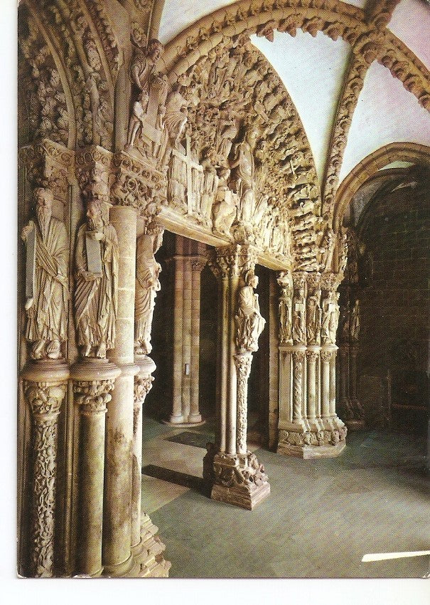 Postal 031857 : Santiago de Compostela. Catedral. Portico de la Gloria