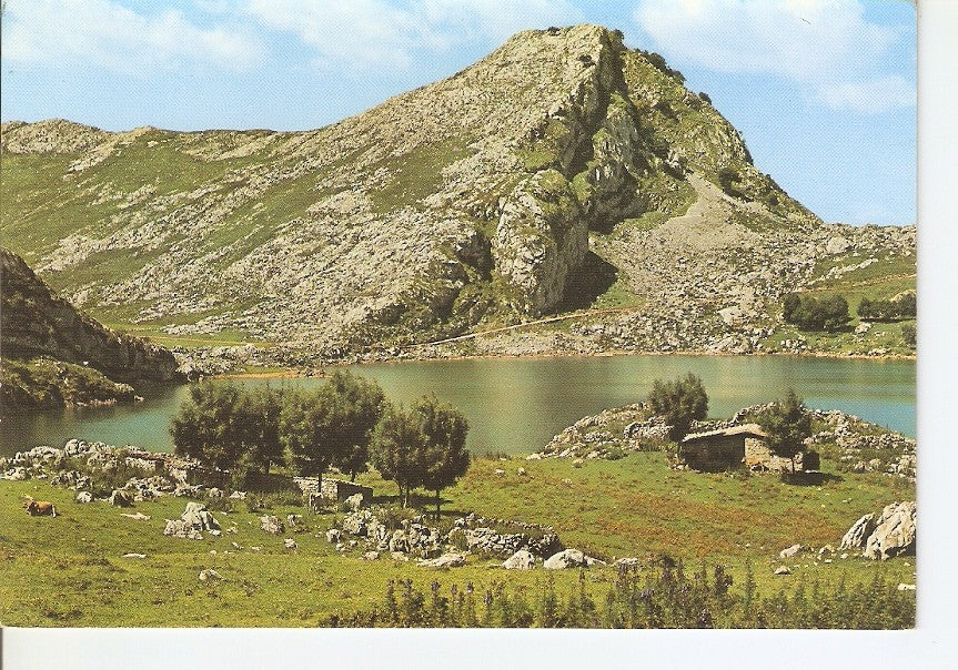 Postal 031858 : Covadonga (Asturias). Picos de Europa. Lago Enol