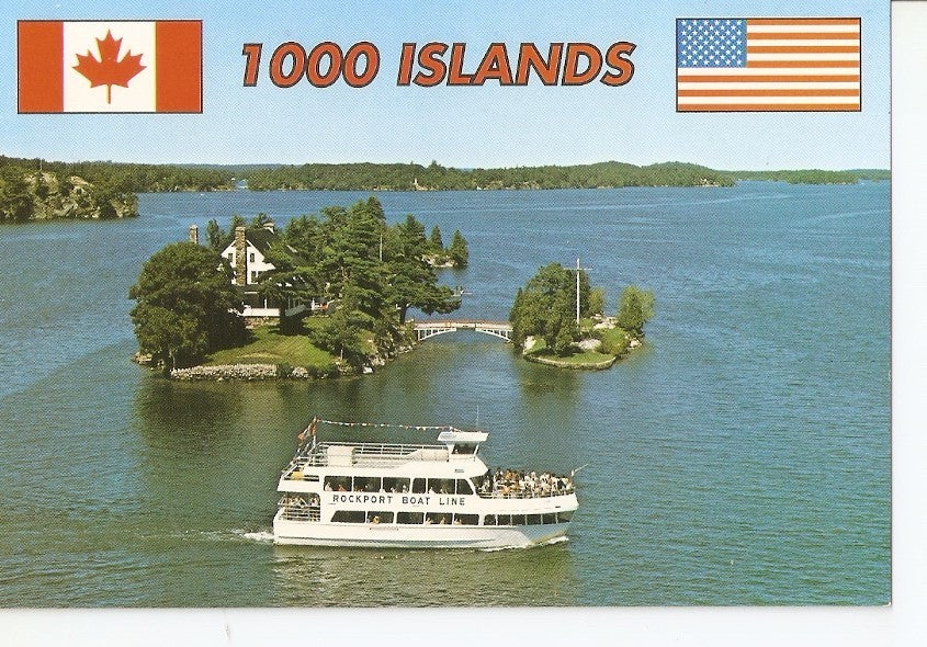 Postal 031875 : 1000 island. Ontario Canada - New York U.S.A.