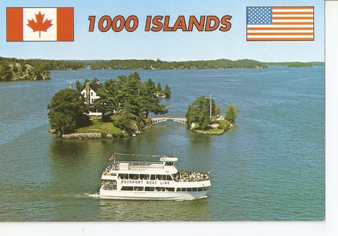 Postal 031875 : 1000 island. Ontario Canada - New York U.S.A.