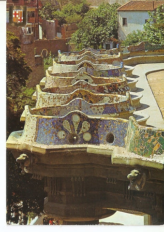 Postal 031885 : Barcelona. Parque Guell