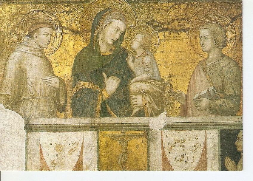 Postal 031888 : Assisi. Basilica di S. Francesco. Chiesa inferiore